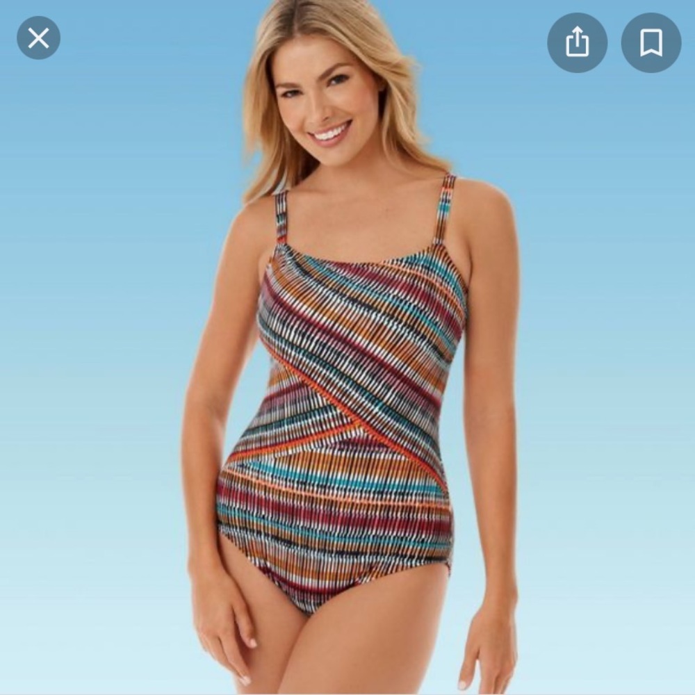 Dreamsuit by Miracle Brands one piece Swimsuit